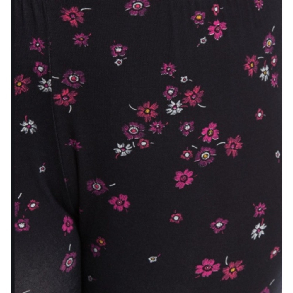 New Kensie 2X Printed Knit Top & Pants Pajama Set Blue & Pink #77106